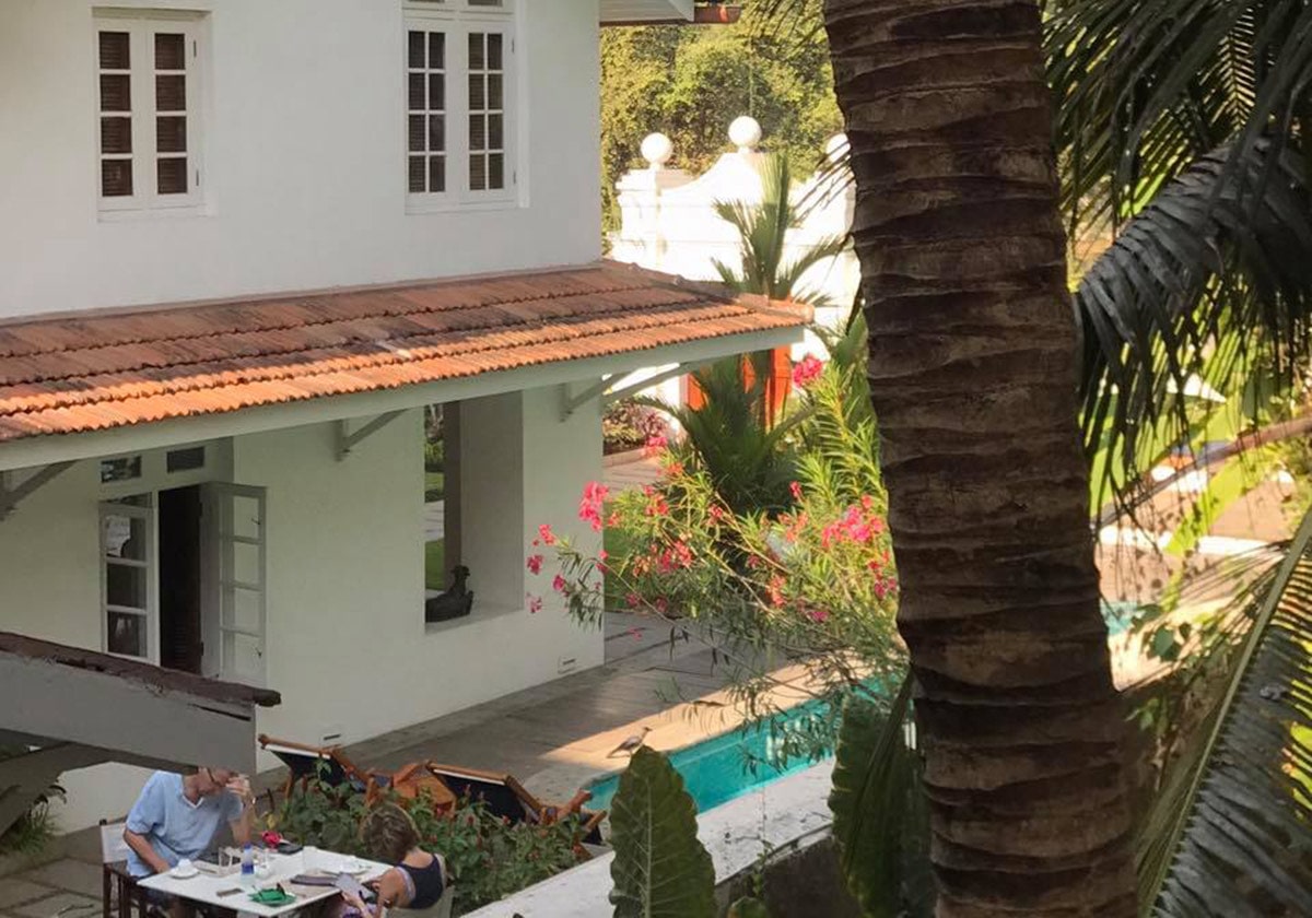 Garden and Pool View