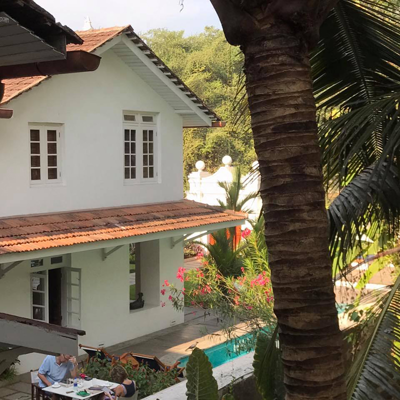 Garden and Pool View